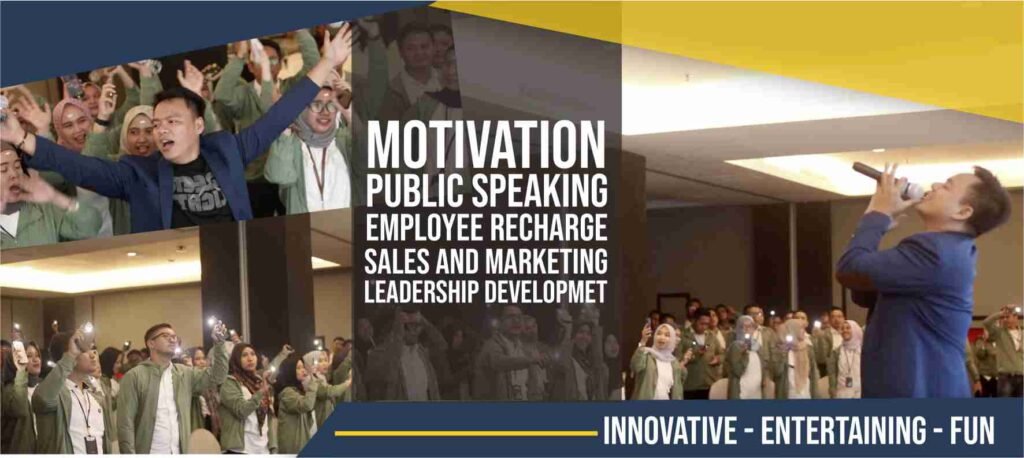 Motivator Bandung terbaik, innovative, entertaining, dan fun